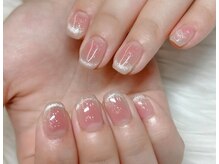 ネイルアンドアイラッシュスタジオ シュシュ(chouchou)/春夏秋冬・チークマグフレンチ