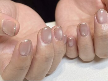 ナンバーネイル 大分中央町店(N° nail)の写真/指先までファッションを楽しめる♪シンプルだけど人目を惹く上品な指先で印象UP!オフィス向けネイルも◎