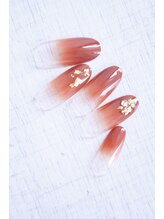 ラルネイル 大宮(Lull. nail)/＊ＢＲＯＷＮ＊グラデ＊