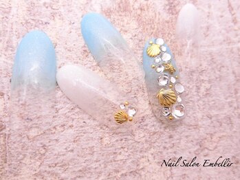 アンベリール 横浜店(Embellir)/(1543)サマーパーツネイル