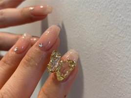 蝶々ネイル