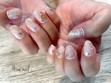 ハイブネイル(Hive nail)/冬キラネイル