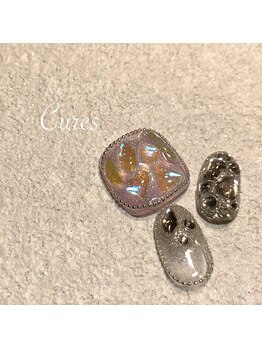 キュアーズ ネイル(CURES NAIL)/埋め尽くしネイル