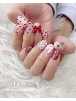 リアンド(Li&)/リボンレースネイル