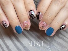 ヌル ネイル 新宿(NURU NAIL)/韓国個性派/マグネット/個性派