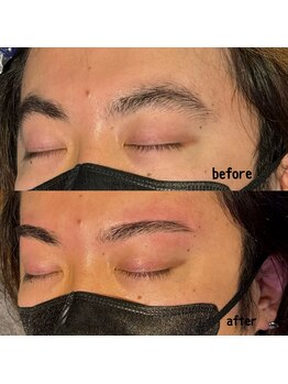 トップルック 横浜店(TOP LOOK)/眉毛ビフォーアフター