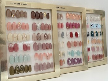 シェリル(CHERIRU)の写真/豊富なデザインサンプル50種類以上!!予算に合わせて３コースから選べます！