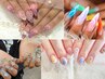 【SNSのあのネイルがやりたい♪】持ち込みデザイン(凝ったデザイン)￥6800～