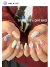 アンネイルズ(annails)/Jr.nailist 持ち込みデザイン