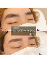 ルア バイ ビッグアップ ひたち野うしく(Lua by Big up)/ メンズ眉ワックス・眉デザイン