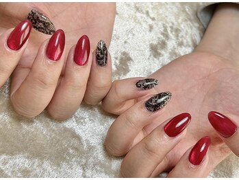 ラナムーン プティ(Lanamoon petit)/黒レース☆赤