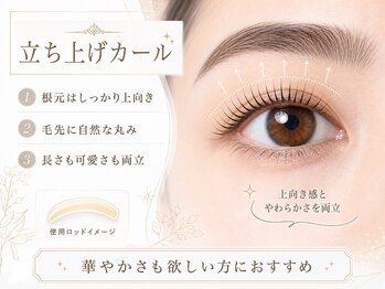 ケイトステージラッシュ練馬店【まつげパーマ/アイブロウ/パリジェンヌ/眉毛】/立ち上げカール/まつげパーマ