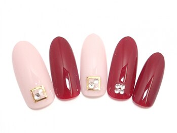 ワンネイル(ONE NAIL)/＃シンプル＃スタッズ