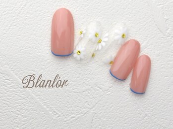 ネイルサロン ブランロール 三軒茶屋店(Blanl'or)/シンプルフラワー