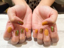 ネイルアルケー(Nail ARCHE)/キラキラフィルムニュアンス