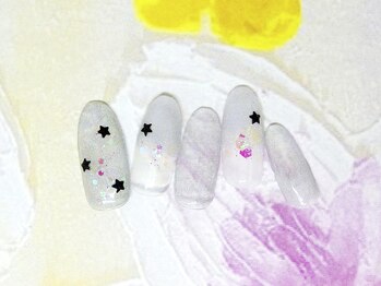 ネイルライフ(NailLife)/星ニュアンス