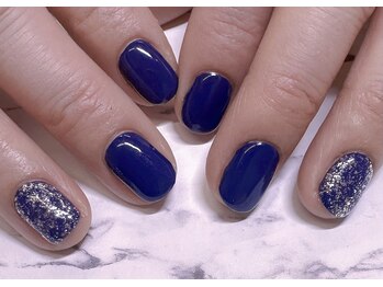 アルーシェ 平井(Alushe)/ネイビー×シルバー