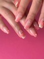 オランダエステティック(Holland Esthetics) 可愛い桃ネイル