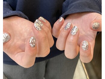 ルアナネイルナゴヤ(LUANA nail nagoya)/シルバーホログラム