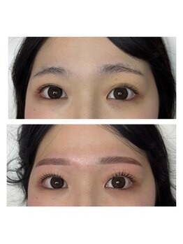 ネイルアンドアイラッシュサロン マーブル(marble)/まつげパーマ＋眉毛セットメニュ