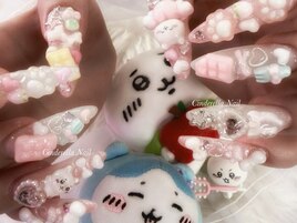 【チップ長さ出しネイル】