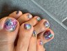 《フットnail満足度No.1》 フットnailやり放題コース(フットバス付き)