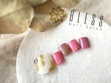 ネイルアンドアイラッシュ ブレス エスパル山形本店(BLESS)/アンティークネイル