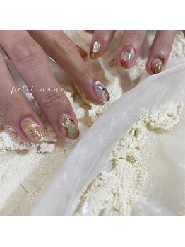 プチナノ(petitnano)/ニュアンスorフレンチネイル