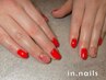 【HAND】初回ジェル+アート２本　他店オフ無料★6600円