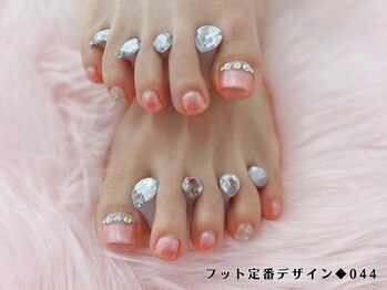 はあとねいる 高松瓦町店/フット定番デザイン044◆4,400円