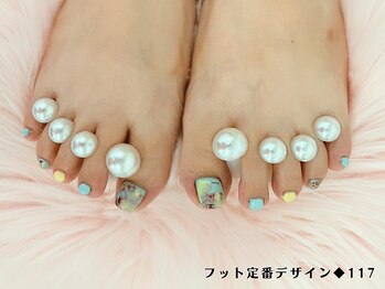はあとねいる 高松瓦町店/フット定番デザイン117◆4,400円