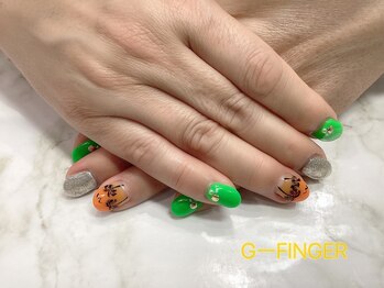 ヤシの木ネイル