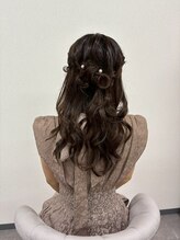 ミカヅキ 赤坂/ブライダルハーフアップセット！