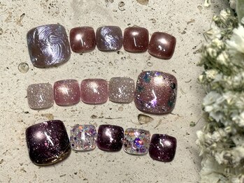 アメリ ネイル(Ameri nail)/定額フットネイル￥8800