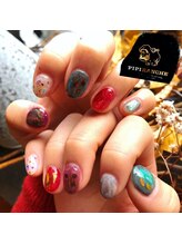 ピピランチェ(PIPIRANCHE)/個性派ニュアンスネイル