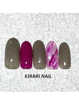 キラリ ネイル(KIRARI NAIL)/定額コース★¥6600デザイン