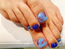 ヘアーアンドネイル ルシア(Hair&Nail Lucia)/お任せ1本アートフット