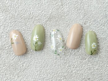 リッカオウチネイル(Lycka)/定額デザインネイル２/ ¥7,500