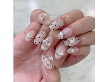 ティーアンドビー ネイルスタジオ(T&B NAIL STUDIO)/トレンドワンホンちゅるんネイル