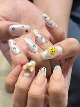 アヤネイルズ アンド アイラッシュ(AYA NAILZ.＆Eyelash)/夏はカラフルに♪