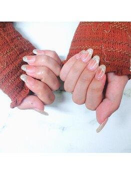 ネイルサロン エーナイン ザ ビッグ豊平店/持ち込みデザイン