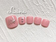 ネイルアンドまつ毛エクステ ルーナ イオンモール東久留米店/フット定額8900円