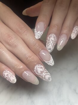 プライベートネイルサロン スイート(Sweet)/手書きアート