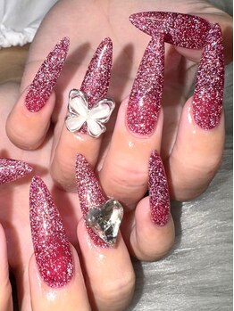 長さ出しのできるサロン