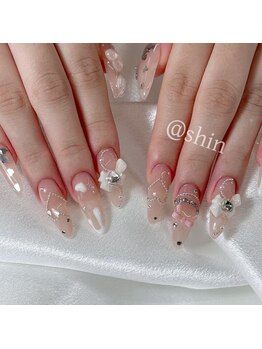 クイーンズビューティーサロン 新宿本店(Queen's beauty salon)/チップ長さ出し10本やり放題