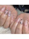 フラワーネイル ¥9,570