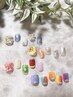 【キャンペーンネイル♪フット】定額10本アート+角質ケア ¥13200→¥8800