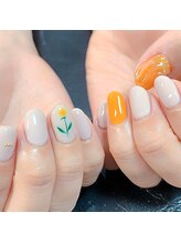 サロンドゥプリエ 門司店(SALON deux PRIER)/お花を手書きで♪