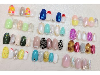 ネイルックバイナチュレルーム(Nailook by Nature Room)/Akie ハンド☆デザインネイル