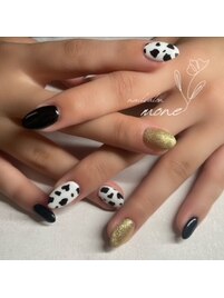 ダルメシアンネイル